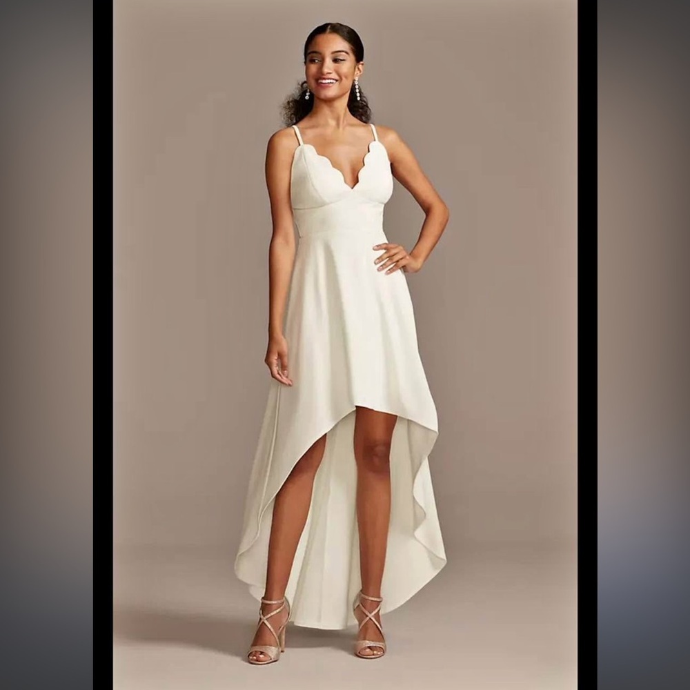 Speechless size 6 Ivory High Low Dress